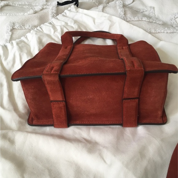 Theory Mini West Satchel Handbag - Picture 4 of 8